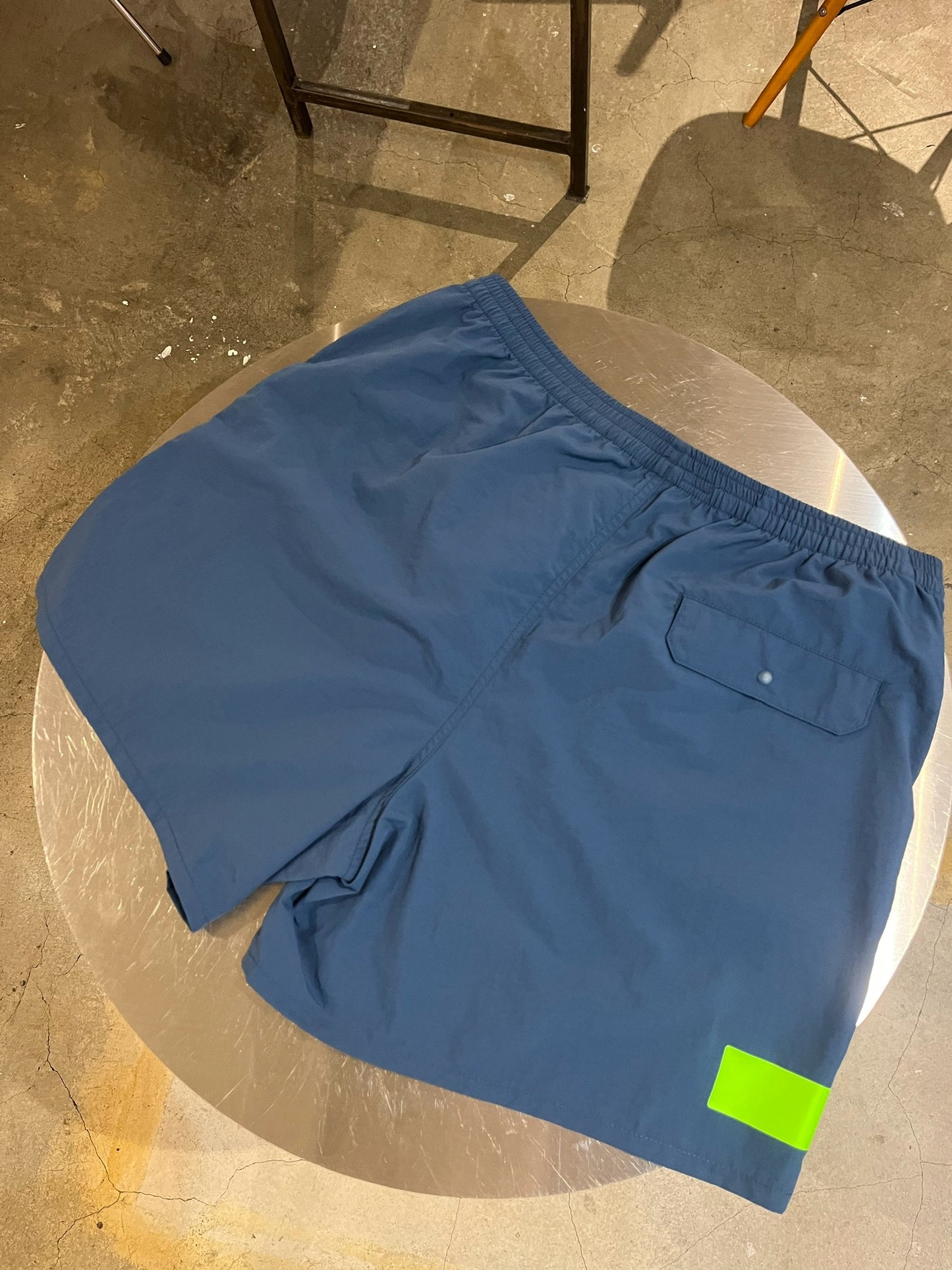 Reflector nylon half pants（mist blue）