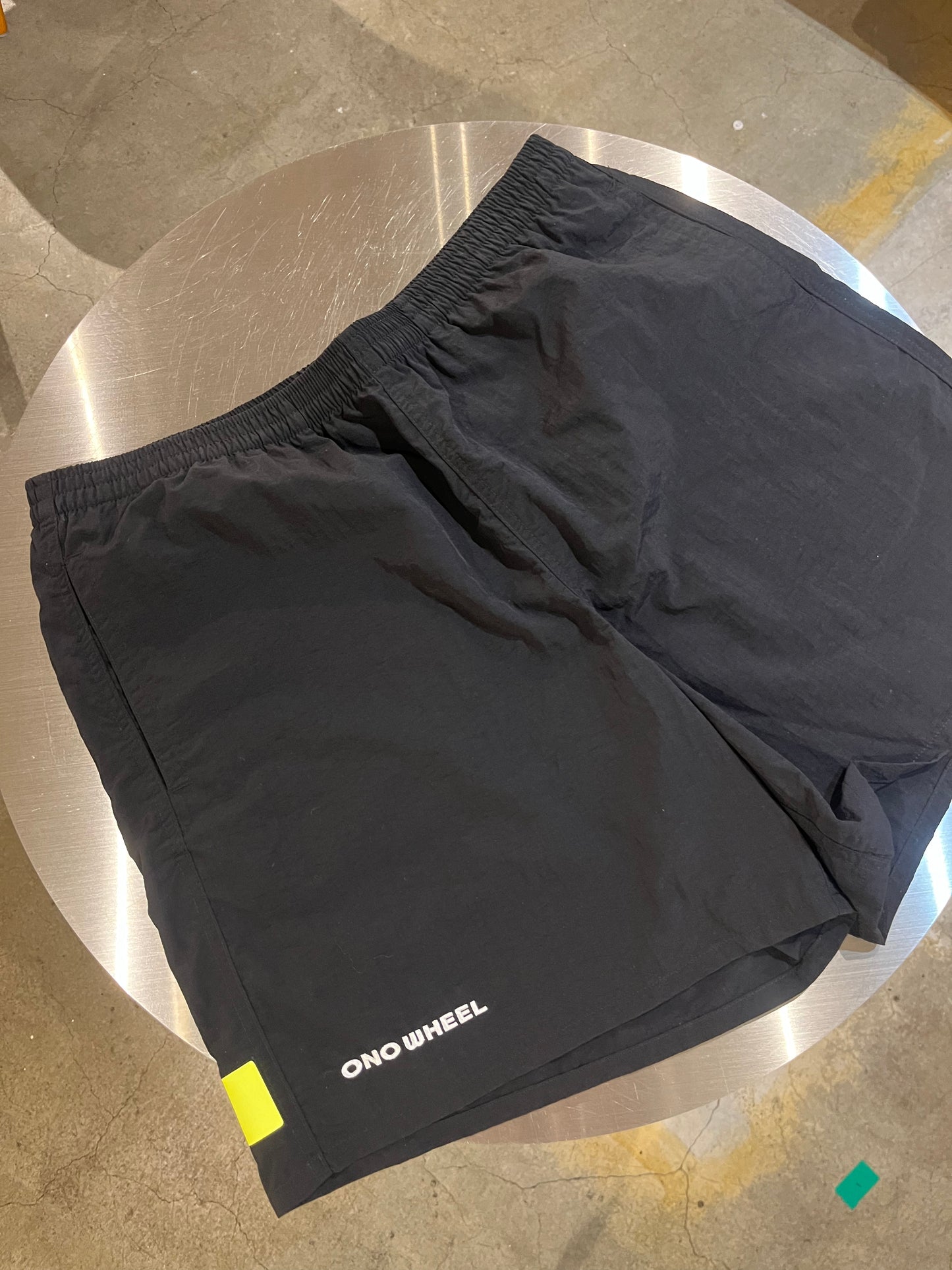 Reflector nylon half pants（fog black）