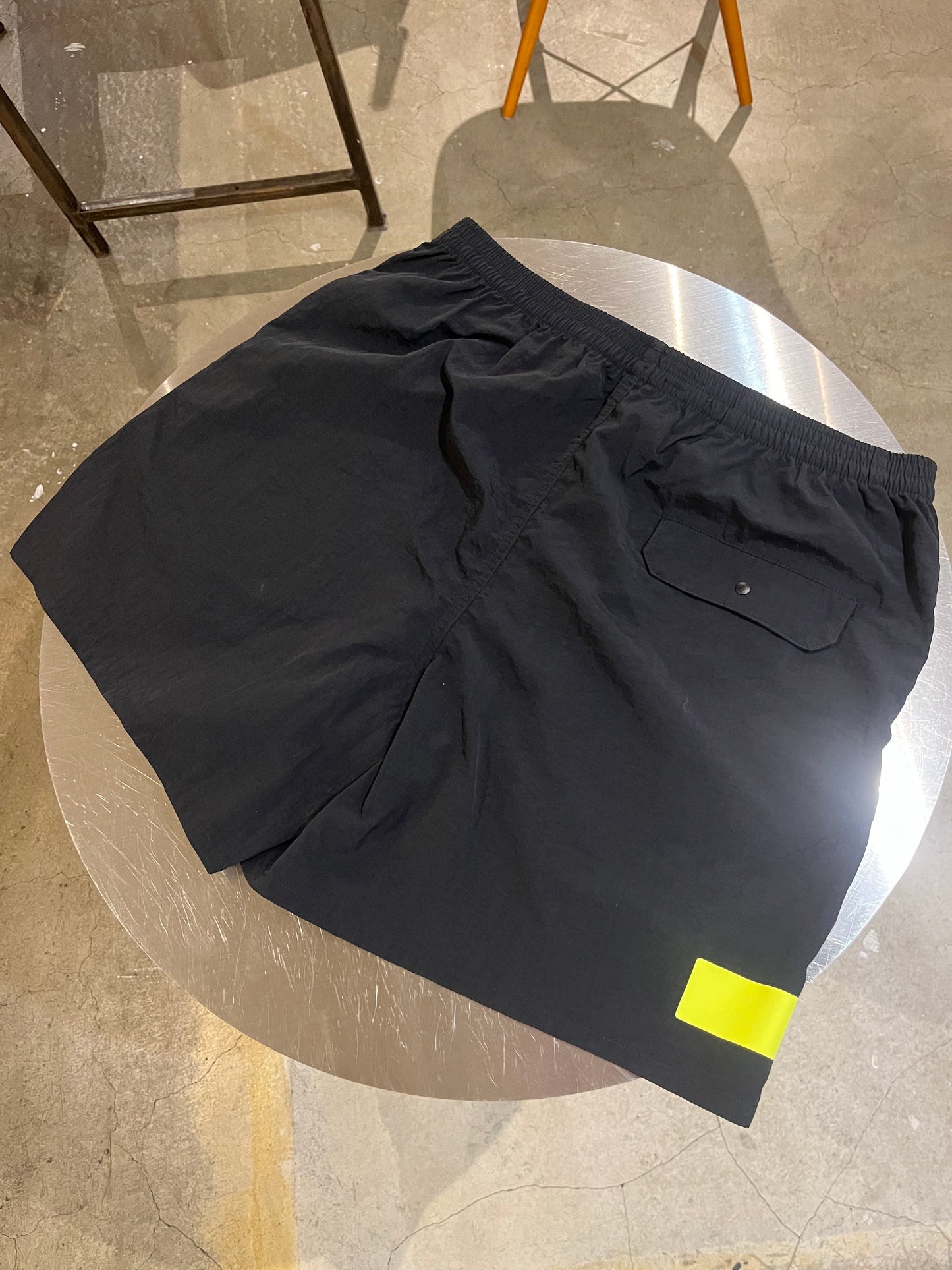 Reflector nylon half pants（fog black）